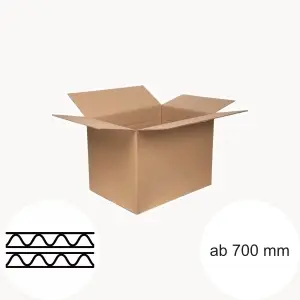 2-wellige Kartons ab 700 mm Länge