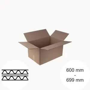 2-wellige Kartons bis 699 mm Länge