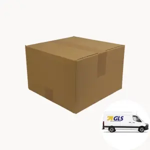Portooptimierter Versandkartons für den Versand mit der GLS