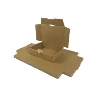 Maxibrief-Karton 180x130x45 mm braun DIN A6