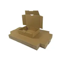 Maxibrief-Karton 180x130x45 mm braun DIN A6
