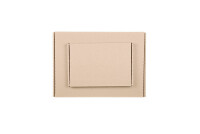 Großbrief-Karton 23x16x2 cm braun DIN A5 Faltschachtel