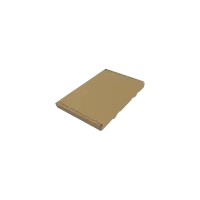 Großbrief-Karton 23x16x2 cm braun DIN A5 Faltschachtel