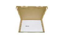 Großbrief-Karton 23x16x2 cm braun DIN A5 Faltschachtel