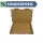 Großbrief-Karton 23x16x2 cm braun DIN A5 Faltschachtel