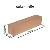 Karton 50x10x11 cm - Versandkarton 500x100x110 mm