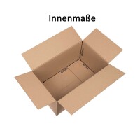 Karton 50x30x25 cm - Versandkarton 500x300x250 mm
