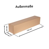 Karton 72x15x15 cm - Versandkarton 720x150x150 mm