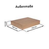 Karton 72x56x11 cm - Versandkarton  720x560x115 mm