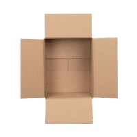 Karton 21x17x11 cm - Versandkarton 217x172x110 mm - zweiwelliger Faltkarton