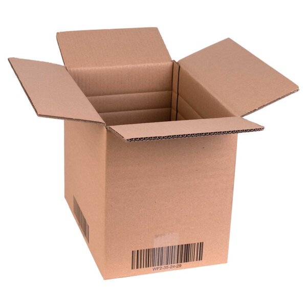 Karton 35x24x29 cm - Versandkarton 350x240x290 mm - zweiwelliger Faltkarton