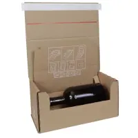 Versandkarton für 1 Flasche Gin