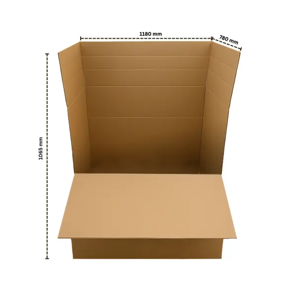 Paletten-Karton 118 x 78 x 106 cm 2-wellig