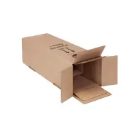 Flaschenkarton 105 x 105 x 360 mm für 1 Flasche...
