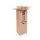 Flaschenkarton 105 x 105 x 360 mm für 1 Flasche inkl. Fixiereinlage