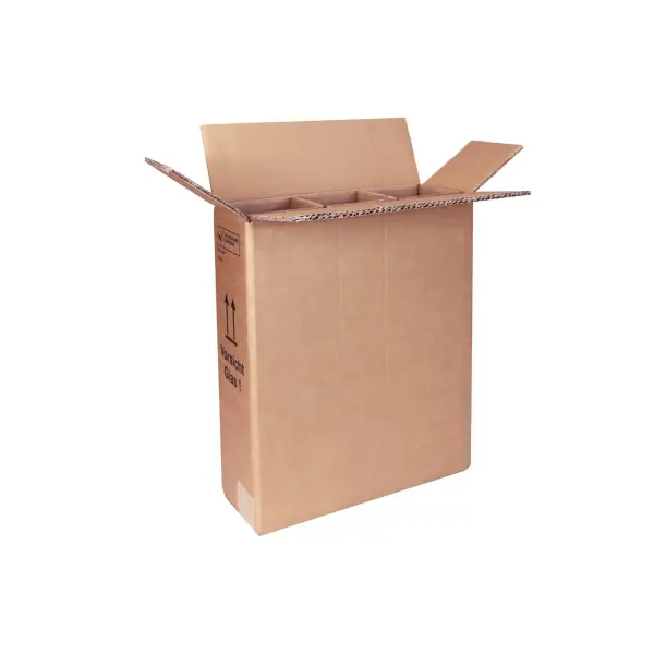 Flaschenkarton 310 x 108 x 383 mm für 3 Flaschen