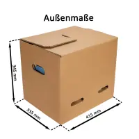 Umzugskarton 400 x 320 x 330 mm 2-wellig