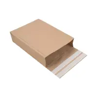 Retouren-Versandtasche aus Papier 350x250x80 mm mit 2...