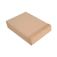 Retouren-Versandtasche aus Papier 350x250x80 mm mit 2 Klebestreifen Aufreißfaden Blockboden