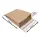 Retouren-Versandtasche aus Papier 350x250x80 mm mit 2 Klebestreifen Aufreißfaden V-boden