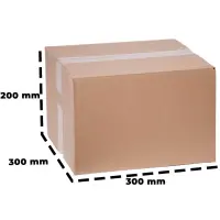 Versandkarton 30x30x20 cm GLS & Hermes S-Paket portooptimiert