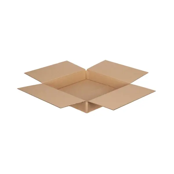 Karton 35x35x5 cm - Versandkarton 350 x 350 x 55 mm - Fefco 0201 Faltkarton