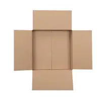 Karton 35x35x5 cm - Versandkarton 350 x 350 x 55 mm - Fefco 0201 Faltkarton
