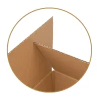 Karton 55x33x20 cm - Versandkarton 550 x 325 x 195 mm - Fefco 0201 Faltkarton