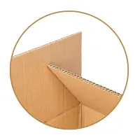 Karton 50x35x12 cm - Versandkarton 500 x 350 x 115 mm -2-welliger Faltkarton