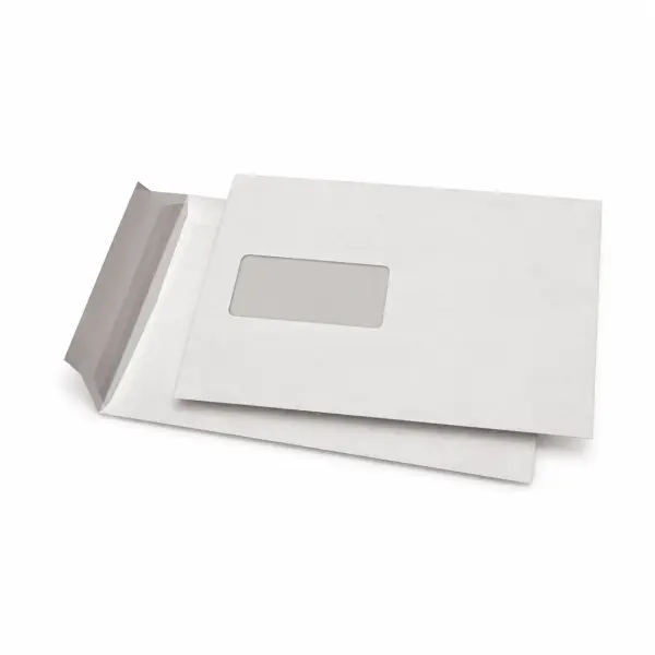 Briefumschlag DIN C5 mit Fenster - Haftklebung - weiß - 500er Pack
