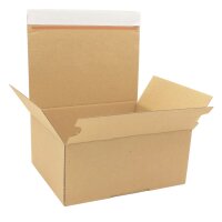 Automatikboden-Karton 30,5 x 21,6 x 13-22 cm