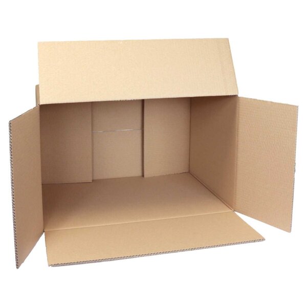 Karton 60x40x40 cm - Versandkarton 600x400x400 mm Außenmaß - zweiwelliger Faltkarton