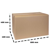 Karton 60x40x40 cm - Versandkarton 600x400x400 mm...