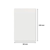 Druckverschlussbeutel 130 x 60 mm 50 µm