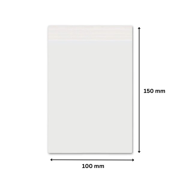 Druckverschlussbeutel 150 x 100 mm 50 µm