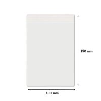 Druckverschlussbeutel 150 x 100 mm 50 µm