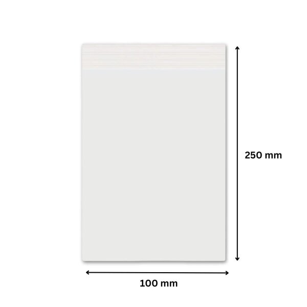 Druckverschlussbeutel 250 x 100 mm 50 µm