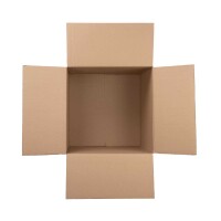 Karton 60x60x60 cm - Versandkarton 600x600x600 mm - zweiwelliger Faltkarton