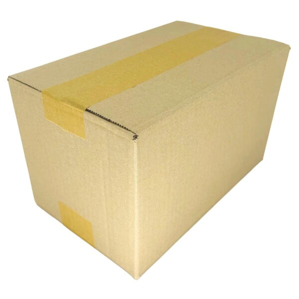 Karton 25,5 x 15,5 x 16 cm - Versandkarton Fefco 0201 - Faltkarton 1-wellig