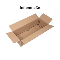 Karton 80x30x20 cm - Versandkarton  800x300x200 mm - zweiwelliger Faltkarton