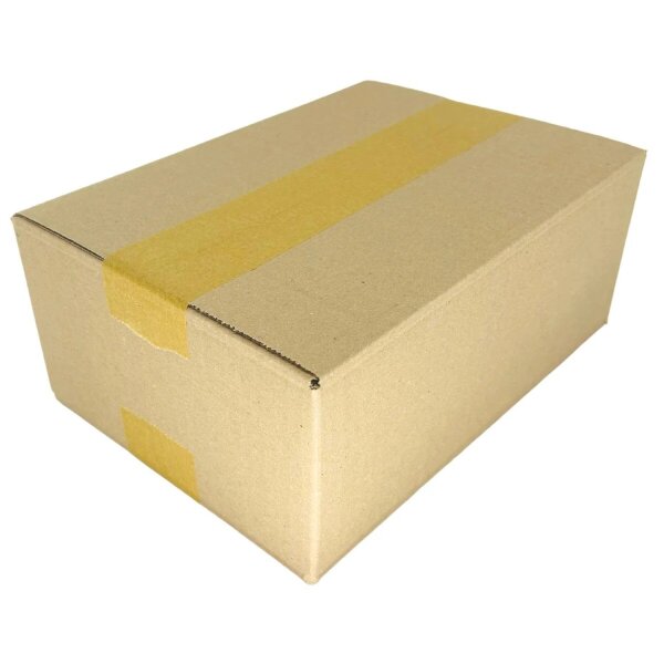 Karton 26,5 x 17,5 x 12,5 cm - Versandkarton Fefco 0201 - Faltkarton 1-wellig