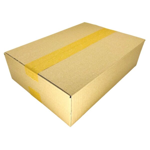 Karton 35 x 25 x 10 cm - Versandkarton Fefco 0201 - Faltkarton 1-wellig