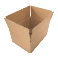 Karton 40 x 30 x 20 cm - zweiwelliger Versandkarton - Faltkarton Fefco 0201