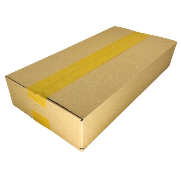 Karton 40 x 20 x 8 cm - Versandkarton Fefco 0201 - Faltkarton 1-wellig