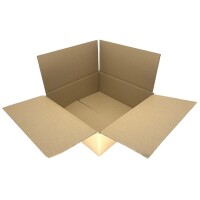 Karton 50,5 x 50,5 x 30,5 cm - Versandkarton Fefco 0201 - Faltkarton 1-wellig