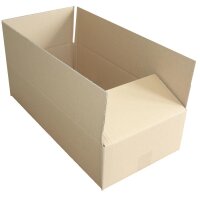 Karton 58,8 x 28,6 x 12,9 cm - zweiwelliger Versandkarton - Faltkarton Fefco 0201