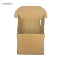 Faltschachtel 16 x 11 x 13 cm - Versandkarton Fefco 0426