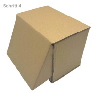 Faltschachtel 16 x 11 x 13 cm - Versandkarton Fefco 0426