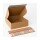 Faltschachtel 25,5 x 24,5 x 8 cm - Versandkarton DHL Kleinpaket - Faltkarton 1-wellig