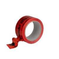 Vorsicht Glas Packband - Acrylatkleber - 66 m Länge...